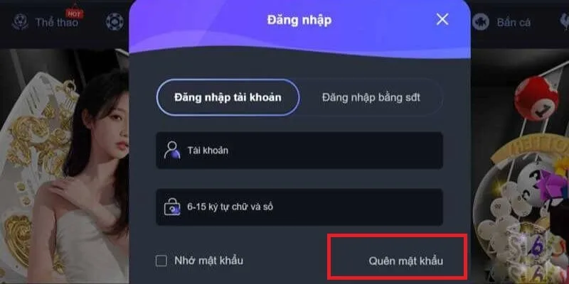 Không nên quên mật khẩu nhiều lần